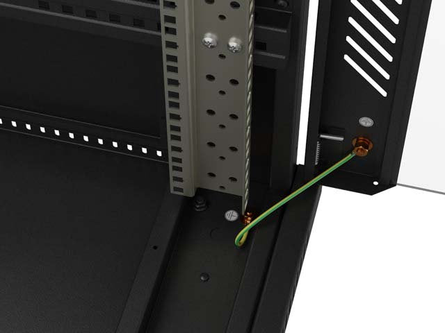 EAN 5901969447194 - Lanberg FF01-6222-23B armario rack 22U Rack o bastidor independiente Negro imagen 11