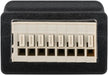EAN 4040849767371 - Goobay 76737 cambiador de género para cable RJ-45 8-pin Negro imagen 2
