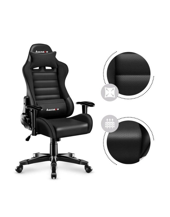 EAN 5903796010244 - Huzaro Ranger 6.0 Black Silla para videojuegos universal Asiento (de seguridad) de butaca Negro imagen 14