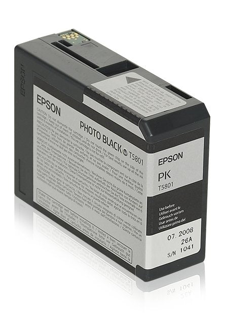EAN 0010343858770 - Epson T580100 cartucho de tinta 1 pieza(s) Original Foto negro imagen 1