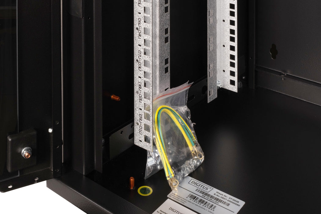EAN 4016032257653 - Digitus DN-19 09-U-SW armario rack 9U Bastidor de pared Negro imagen 5