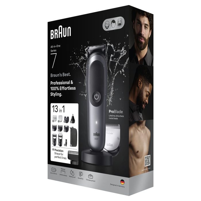 EAN 8700216429030 - Braun 80789908 cortadora de pelo y maquinilla Gris Oscuro 21 Ión de litio imagen 4