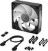 EAN 0840006682967 - Corsair iCUE LINK RX120 MAX RGB Carcasa del ordenador Ventilador 12 cm Negro 1 pieza(s) imagen 3