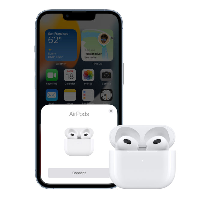 EAN 0194252818466 - Apple AirPods (3rd generation) AirPods Auriculares True Wireless Stereo (TWS) Dentro de oído Llamadas/Mús imagen 7