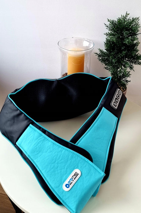 EAN 5904305746036 - Oromed MAS_ORO-NECK_MASSAGER masajeador Cinturón, Cuello, Hombros Negro, Azul imagen 3