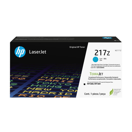 EAN 0196337061675 - HP 217Z Cyn Original LaserJet Toner Crtg cartucho de tóner 1 pieza(s) imagen 1