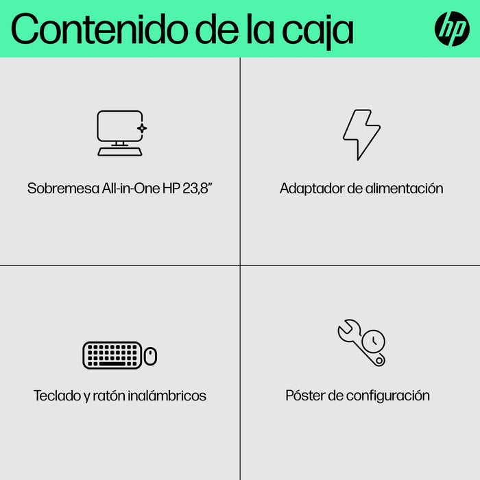 EAN 0198122505753 - HP 24-cr0042ns Intel® Core™ i3 i3-1315U 60,5 cm (23.8") 1920 x 1080 Pixeles PC todo en uno 8 GB DDR4-SDRA imagen 6