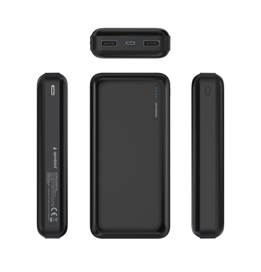 EAN 8716309119092 - Gembird PB20-01 batería externa Polímero de litio 20000 mAh Negro imagen 2