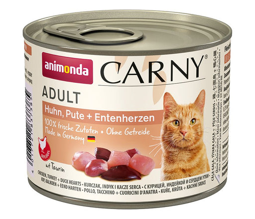 EAN 4017721837385 - animonda Carny chicken, turkey + duck hearts 200 g imagen 1
