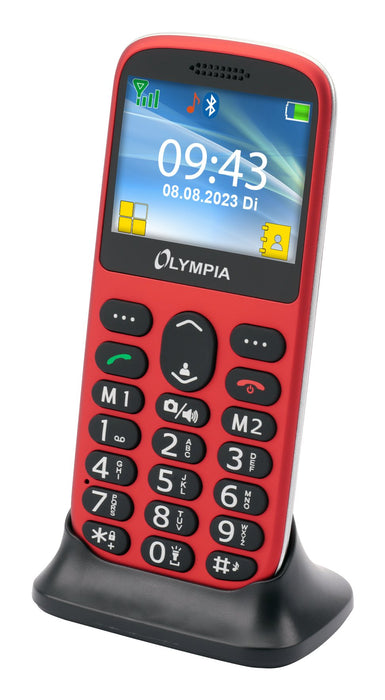 EAN 4030152952557 - Olympia Sun 5,87 cm (2.31") 77,4 g Rojo Teléfono con cámara imagen 4