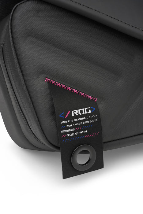 EAN 4711387814796 - ASUS BC3004 ROG SLASH SLING BAG 4.0 cuero PU, Poliéster Negro imagen 5
