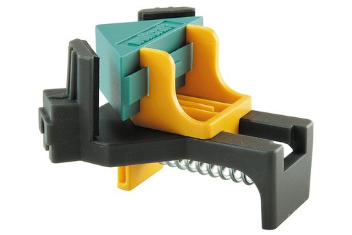 EAN 4006885305106 - wolfcraft GmbH ES 22 Sargento angular con escuadra de sujeción 2,2 cm Negro, Verde, Amarillo imagen 2