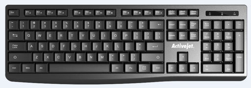 EAN 5901443120100 - Activejet K-3803SW teclado Universal RF inalámbrico QWERTY Internacional de EE.UU. Negro imagen 1