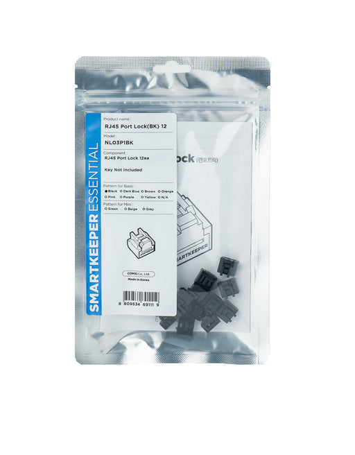EAN 8809534691119 - Smartkeeper NL03P1BK bloqueador de puerto RJ-45 Negro 12 pieza(s) imagen 1