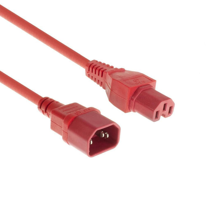 EAN 5715063079645 - Microconnect PE1415R18 cable de transmisión Rojo 1,8 m C14 acoplador C15 acoplador imagen 1