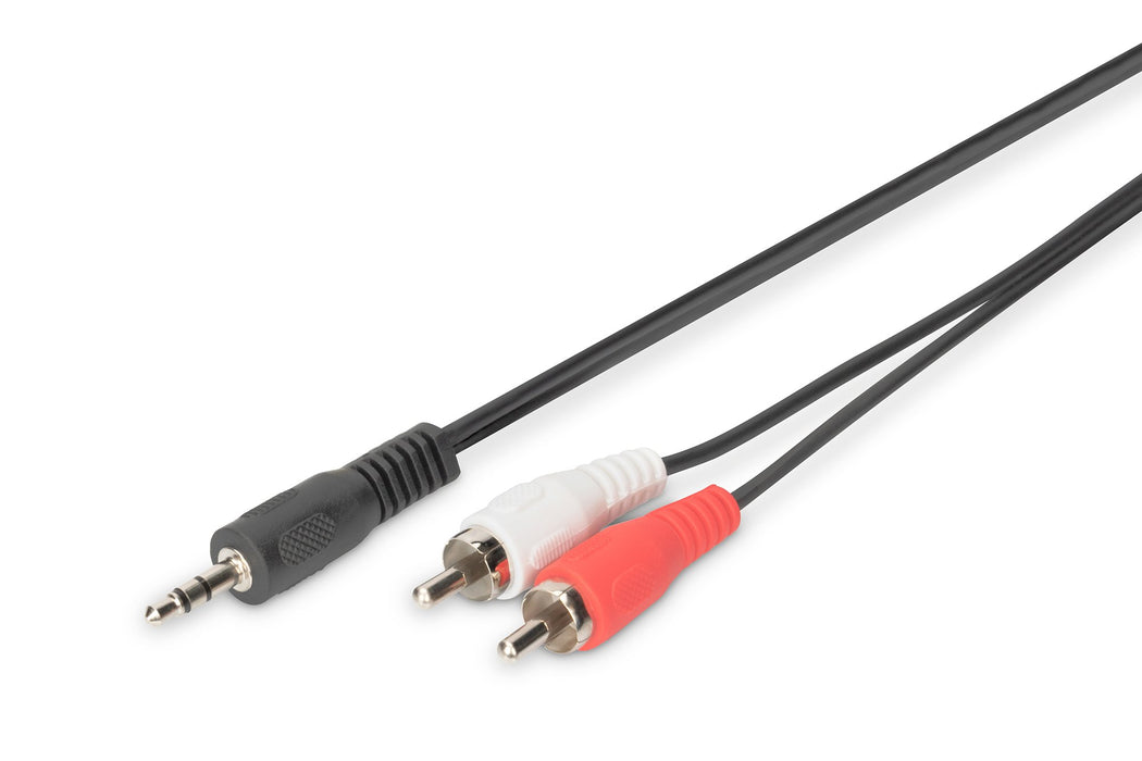 EAN 4016032325222 - Digitus AK-510300-015-S cable de audio 1,5 m 2 x RCA Negro imagen 1