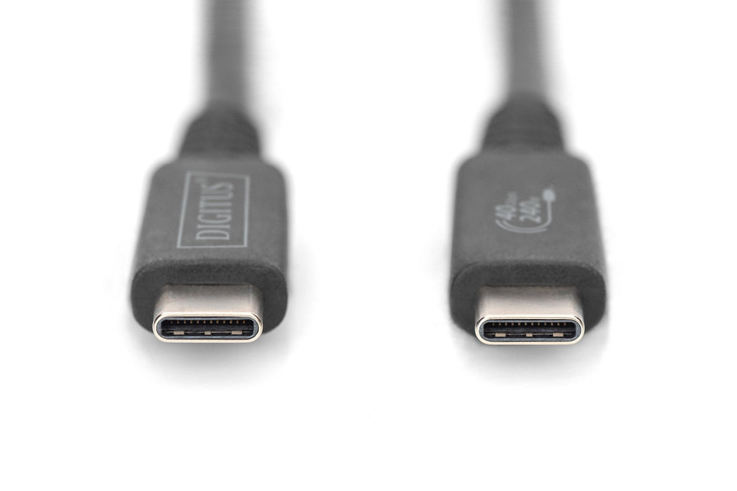 EAN 4016032481089 - Digitus AK-300343-008-S cable USB USB4 Gen 2x2 1 m USB C Negro imagen 2