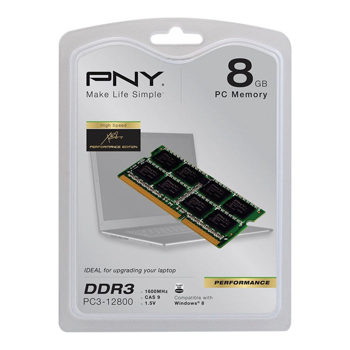 EAN 3536401463191 - PNY 8GB DDR3 1600MHz módulo de memoria 1 x 8 GB imagen 3