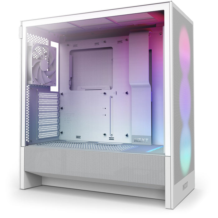 EAN 5056547205861 - NZXT H5 Flow RGB Midi Tower Blanco imagen 3