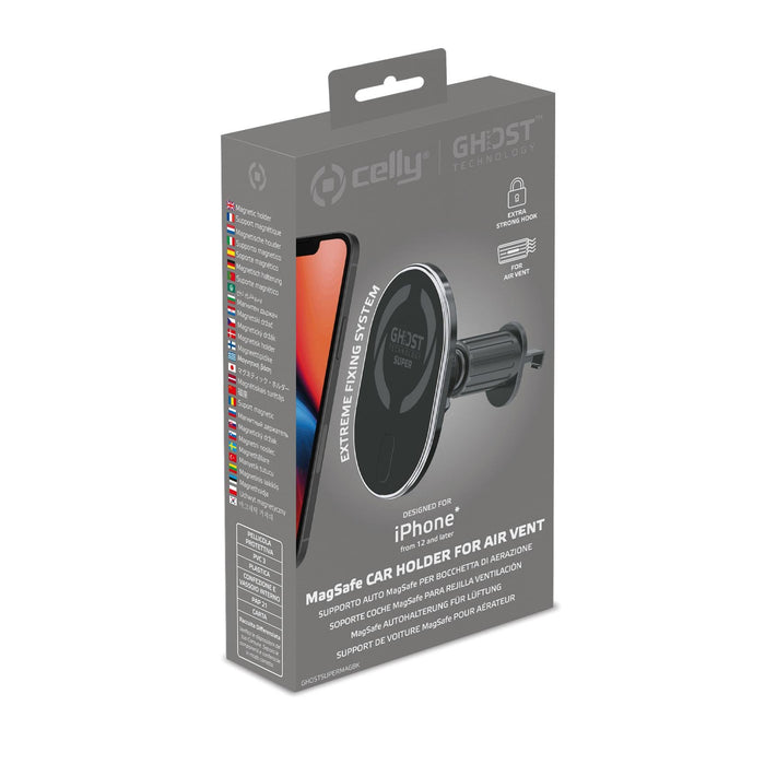 EAN 8021735199175 - Celly GHOSTSUPERMAG Soporte pasivo Teléfono móvil/smartphone Negro imagen 6