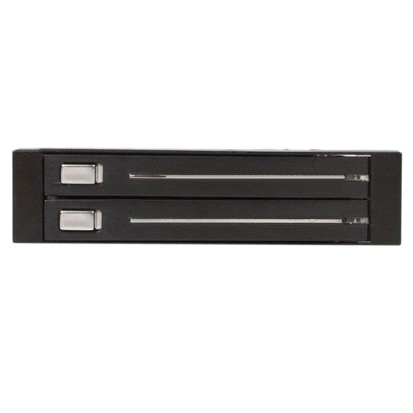 EAN 0065030827980 - StarTech.com HSB220SAT25B panel bahía disco duro 8,89 cm (3.5") Panel embellecedor frontal Negro imagen 2