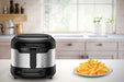 EAN 3045386381807 - Tefal Uno FF215D Sencillo Independiente 1600 W Freidora Negro, Acero inoxidable imagen 8