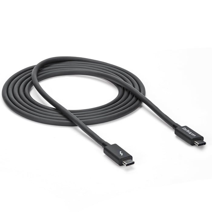 EAN 0065030864084 - StarTech.com TBLT3MM2M cable Thunderbolt 20 Gbit/s Negro imagen 5