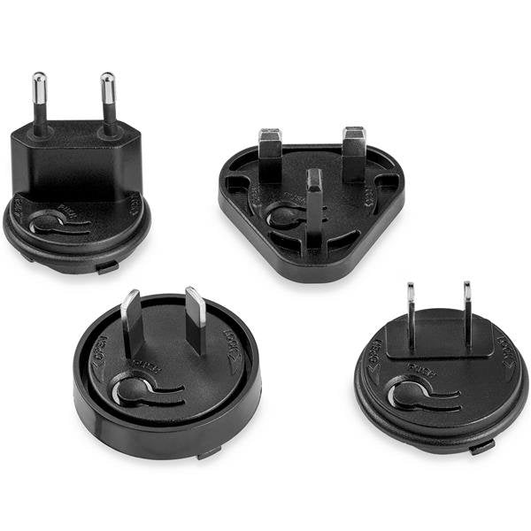 EAN 0065030880985 - StarTech.com SVA20N2NEUA adaptador e inversor de corriente Interior 40 W Negro imagen 2