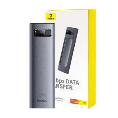 EAN 6932172658335 - Baseus B00760600811-01 caja para disco duro externo Caja externa para unidad de estado sólido (SSD) Gris  imagen 7