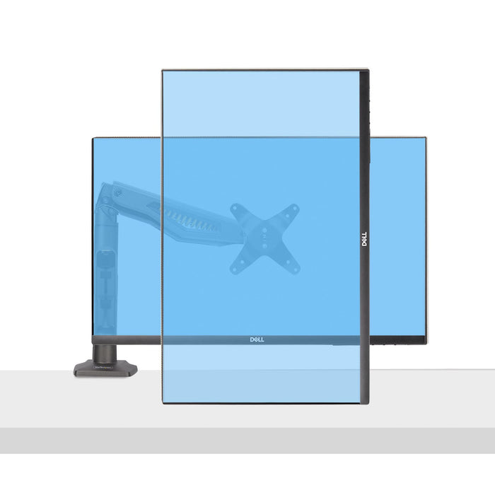 EAN 65030906326 - StarTech.com H1M1AG2-MONITOR-ARM soporte para monitor 81,3 cm (32") Escritorio Negro imagen 4