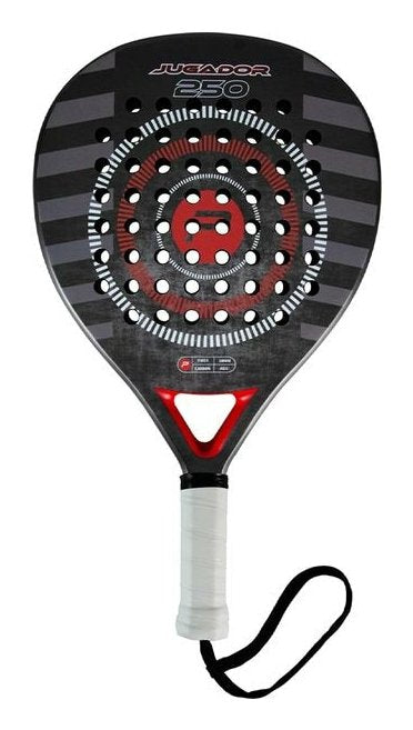EAN 8719407071903 - KOOR FTM Padelracket 250 Negro, Rojo Carbono, Fibra de vidrio 1 pieza(s) imagen 1