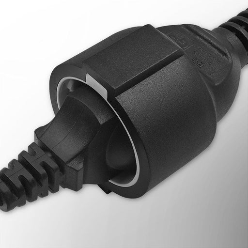 EAN 5901878539065 - Qoltec 53906 cable de transmisión Negro 0,15 m IEC 320 Schuko imagen 2