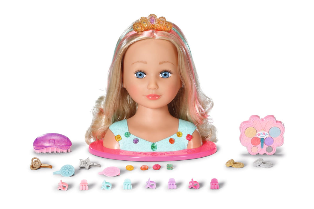 EAN 4001167835432 - BABY born Sister Styling Head Princess Doll make-up & hair styling set imagen 3