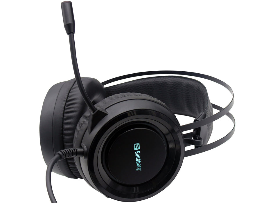 EAN 5705730126222 - Sandberg 126-22 auricular y casco Auriculares Alámbrico Diadema Juego Negro imagen 2