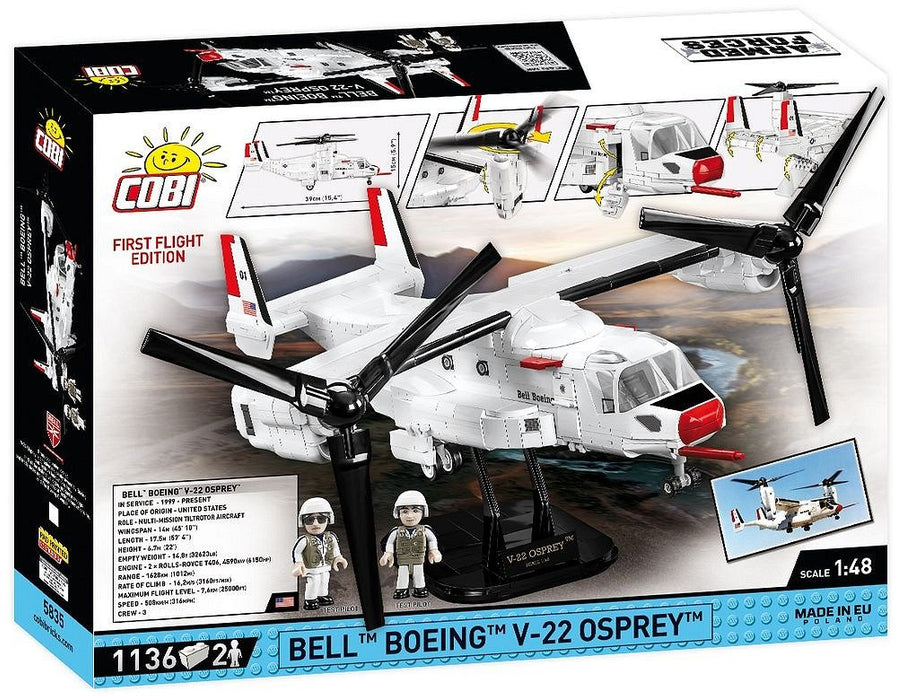 EAN 5902251058357 - COBI Bell-Boeing V-22 Osprey First Flight Edition imagen 11