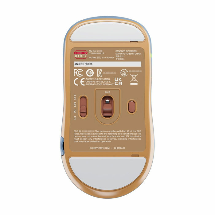 EAN 7340086914789 - CHERRY XTRFY CX-M68W-BLUE ratón Juego RF inalámbrico 26000 DPI imagen 7