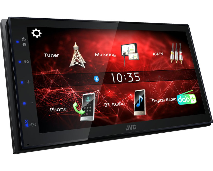 EAN 4975769025242 - JVC KW-M27DBT receptor multimedia para coche Negro 180 W Bluetooth imagen 1