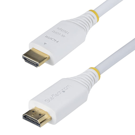 EAN 0065030911665 - StarTech.com HDMI2-CABLE-4K60-6FW cable HDMI 1,8 m HDMI tipo A (Estándar) Blanco imagen 2