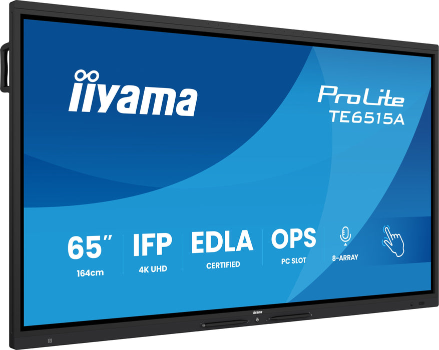 EAN 4948570124848 - iiyama TE6515A-B1AG pantalla de señalización Pantalla plana para señalización digital 163,8 cm (64.5") Wi imagen 2