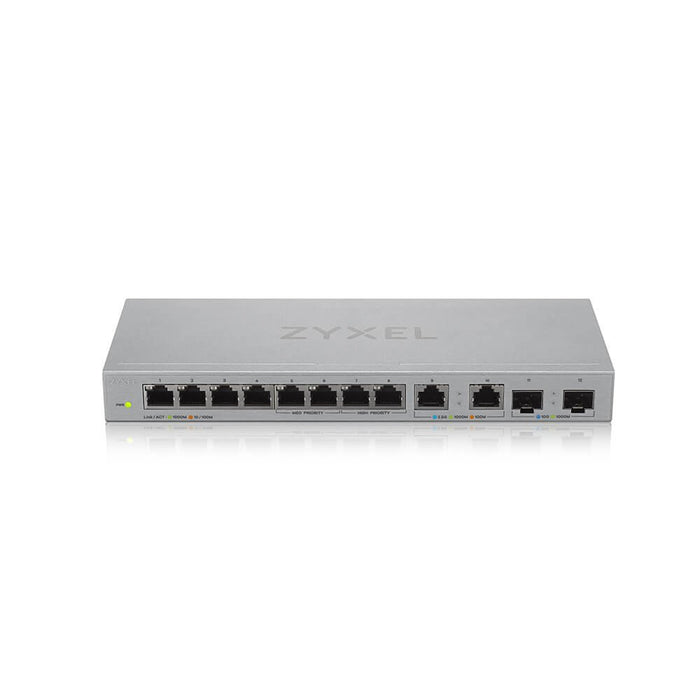 EAN 4718937633708 - Zyxel XGS1010-12-ZZ0102F switch No administrado Gigabit Ethernet (10/100/1000) Gris imagen 5