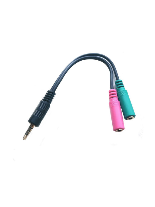 EAN 5712505030400 - Microconnect AUDALS015 cable de audio 0,25 m 3,5mm 2 x 3.5mm Negro imagen 1