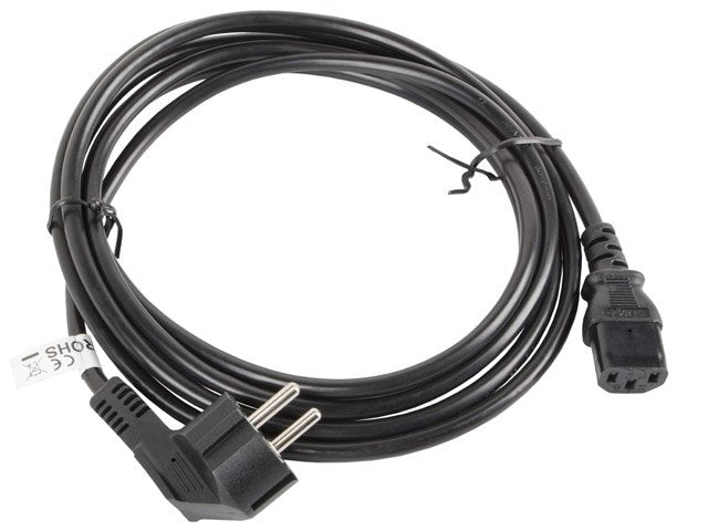 EAN 5901969409758 - Lanberg CA-C13C-11CC-0030-BK cable de transmisión Negro 3 m C13 acoplador CEE7/7 imagen 3