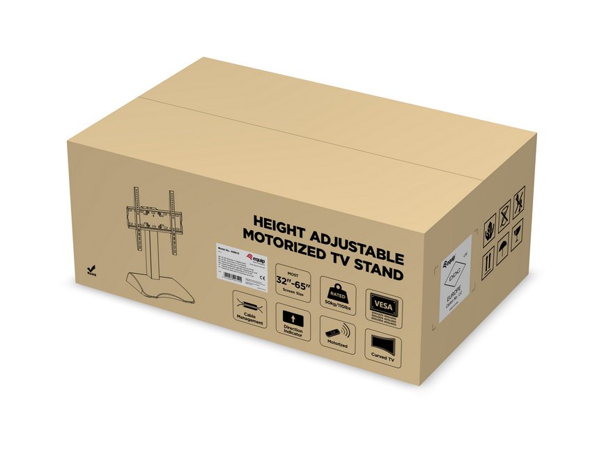 EAN 4015867227145 - Equip 650610 soporte para TV 165,1 cm (65") Negro imagen 5