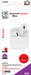 EAN 4010425973021 - 2GO TWS Mini Auriculares Inalámbrico Dentro de oído Llamadas/Música Bluetooth Blanco imagen 2
