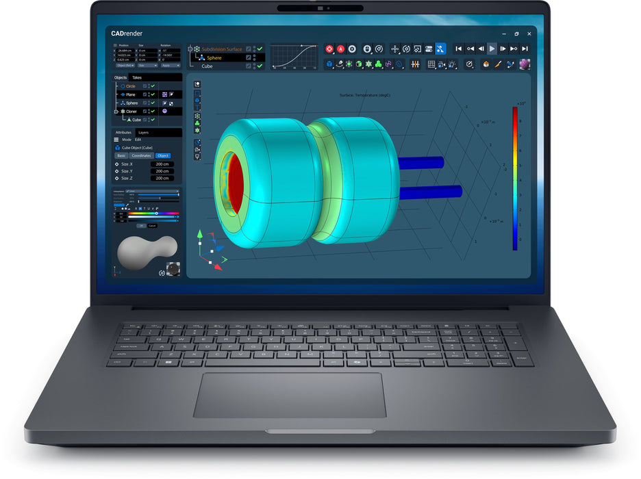 EAN 5397184966976 - DELL Pro Max 18 Plus MB18250 Intel Core Ultra 7 265HX Estación de trabajo móvil 45,7 cm (18") Quad HD+ 32 imagen 1