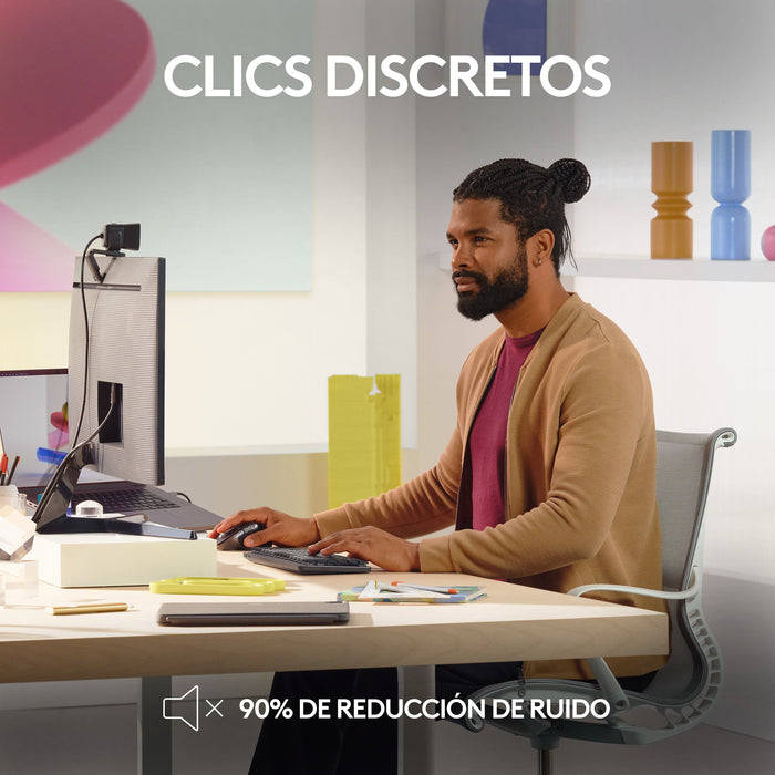 EAN 5099206103757 - Logitech 910-006572 ratón Oficina mano derecha Bluetooth Laser 8000 DPI imagen 11