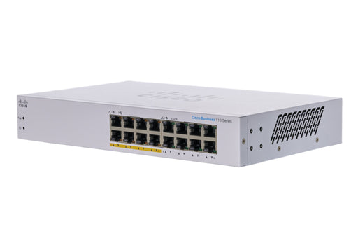 EAN 889728326544 - Cisco CBS110 No administrado L2 Gigabit Ethernet (10/100/1000) Energía sobre Ethernet (PoE) Escritorio Gri imagen 1