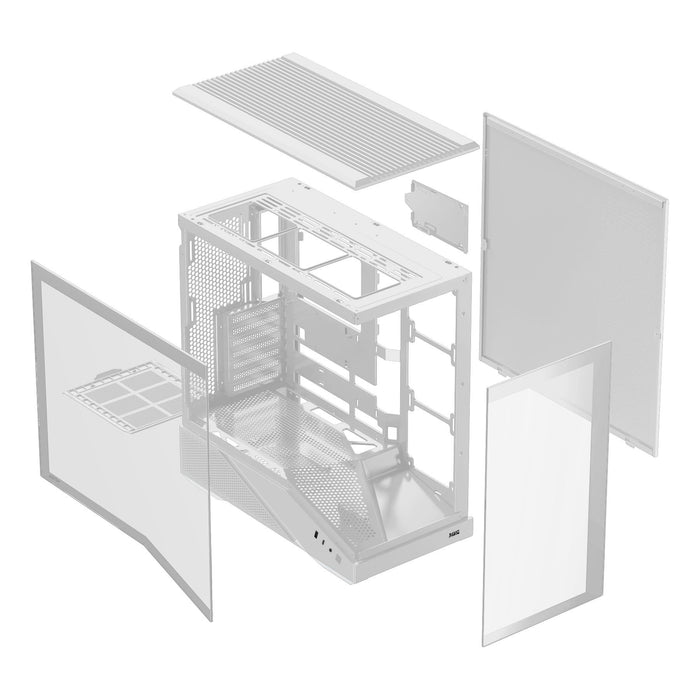 EAN 8436617921513 - ABYSM AB123533W carcasa de ordenador Blanco imagen 7