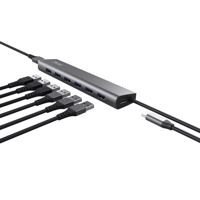 EAN 8713439249675 - Trust Halyx USB 3.2 Gen 1 (3.1 Gen 1) Type-A 5000 Mbit/s Plata imagen 4