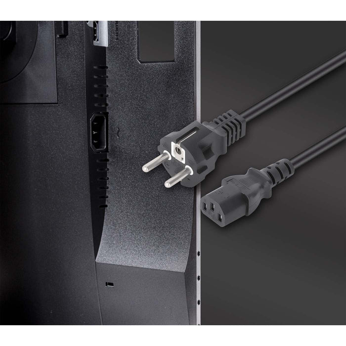 EAN 766623353908 - Manhattan 353908 cable de transmisión Negro 1 m CEE7/7 C13 acoplador imagen 6